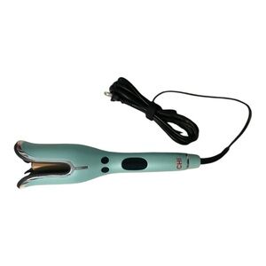 CHI Spin N Curl Ceramic Rotating Curler, mint green.